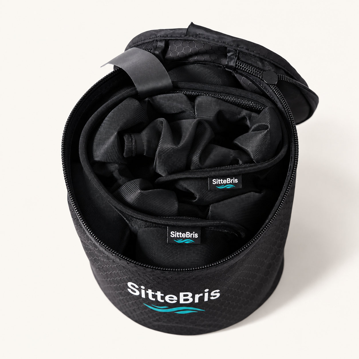 SitteBris Travel Bag – detaljer